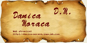 Danica Morača vizit kartica